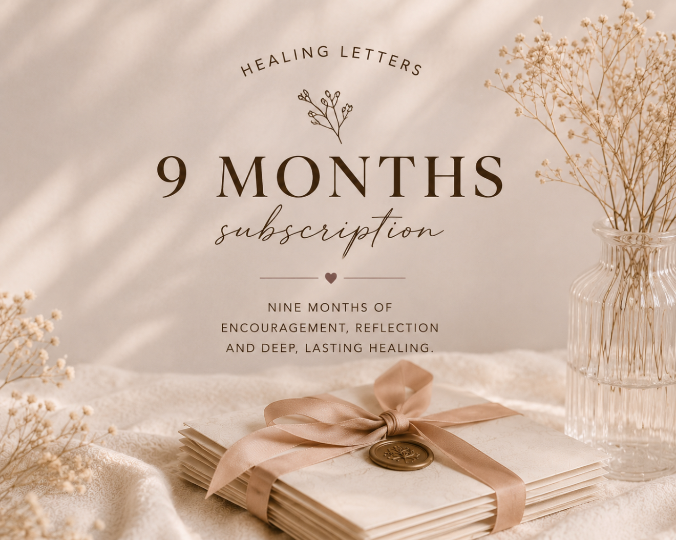 Healing Letters — 9 Month Gift Subscription