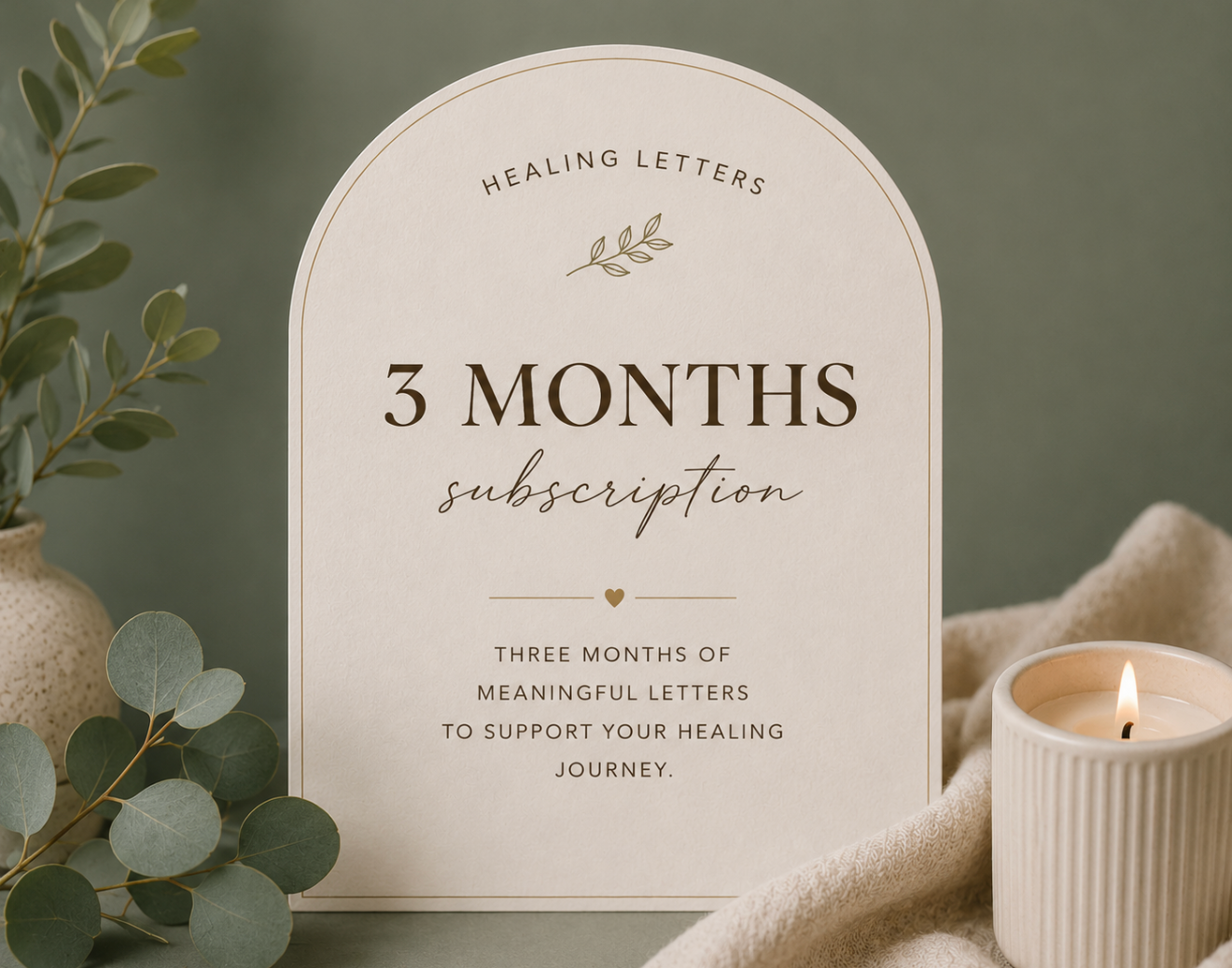 Healing Letters — 3 Month Gift Subscription